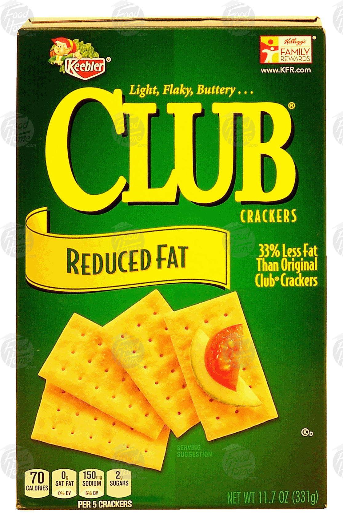 Keebler Club reduced fat buttery crackers Full-Size Picture